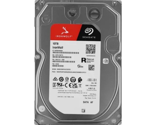 [Жесткий диск] 10TB Seagate IronWolf (ST10000VN000) {SATA 6 Гбит/с, 7200 rpm, 256 mb buffer, для NAS}
