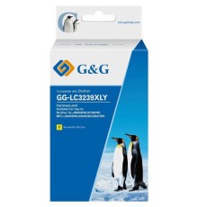 Картридж струйный G&G GG-LC3239XLY желтый (52мл) для Brother HL-J6000DW/J6100DW
