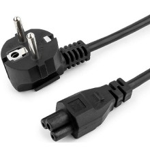 Filum Кабель питания CEE 7/7- С5, 3х0.75мм, 220В, 10A, чёрный, 1.8м [FL-PC10-EU-C5-1.8M] (873356)