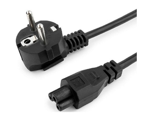 [кабель] Filum Кабель питания CEE 7/7- С5, 3х0.75мм, 220В, 10A, чёрный, 1.8м [FL-PC10-EU-C5-1.8M] (873356)