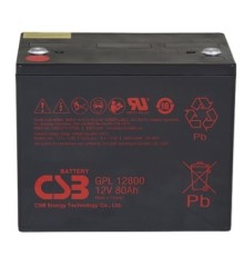 CSB Батарея GPL12800 (12V 80Ah)