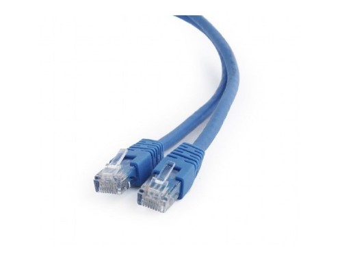 [кабели] Cablexpert PP6U-0.5M/B Патч-корд UTP кат.6, 0.5м, литой, многожильный (синий)