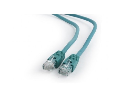 [Коммутационный шнур] Патч-корд UTP Cablexpert PP6U-0.5M/G кат.6, 0.5м, литой, многожильный (зелёный)