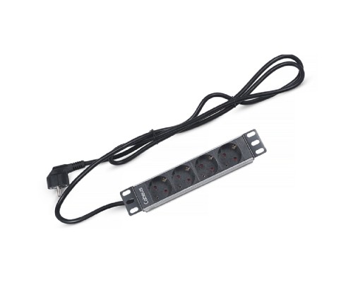 [Cabeus Аксессуары к монтажным шкафам] Cabeus PDU-4P-2EU Блок евророзеток для 10