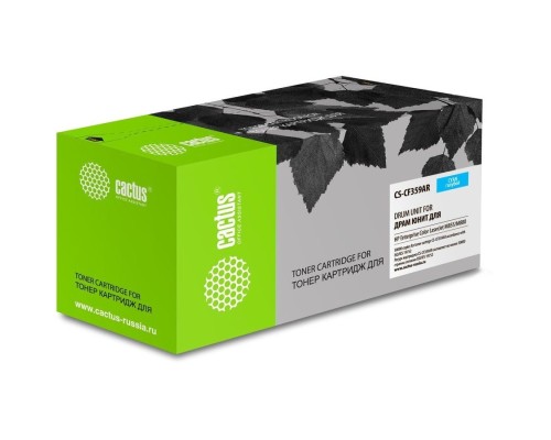[расходные материалы] Блок фотобарабана Cactus CS-CF359AR голубой ч/б:30000стр. для Enterprice CLJ M855/M880 HP