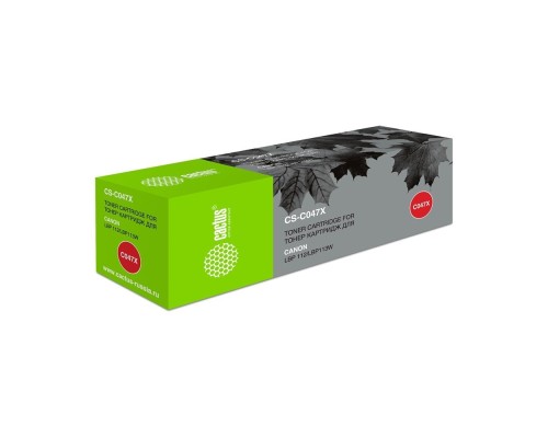 [расходные материалы] Картридж лазерный Cactus CS-C047X черный (4000стр.) для Canon LBP112/LBP113W