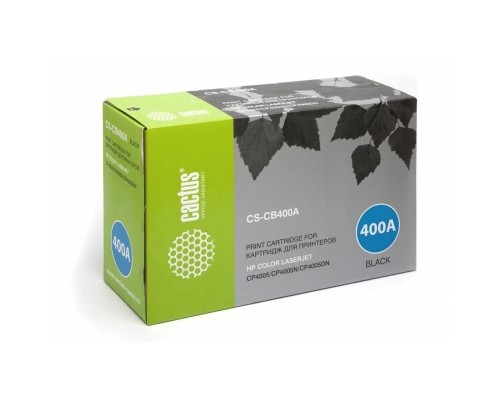 [расходные материалы] Картридж лазерный Cactus CS-CB400AR черный (7500стр.) для HP CLJ CP4005