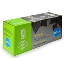 Картридж лазерный Cactus CS-Q2672AR желтый (4000стр.) для HP CLJ 3500/3550/3700
