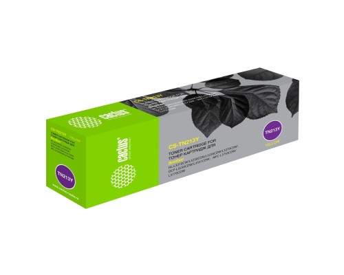 [расходные материалы] Картридж лазерный Cactus CS-TN213Y желтый (1300стр.) для Brother HL 3230/DCP3550/MFC3770