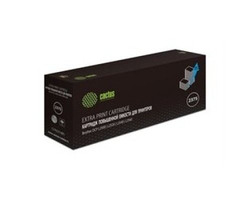 [расходные материалы] Картридж лазерный Cactus CS-TN2375-MPS черный (10400стр.) для Brother DCP L2500/L2520/L2540/L2560
