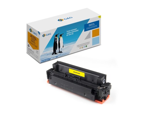 [Расходные материалы] Картридж лазерный G&G NT-CF412X желтый (5000стр.) для HP CLJ M452DW/M452DN/M452NW/M477FDW/477DN/M477NW