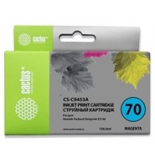Картридж струйный Cactus CS-C9453A №70 пурпурный (130мл) для HP DJ Z3100