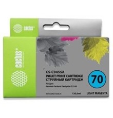 Картридж струйный Cactus CS-C9455A №70 светло-пурпурный (130мл) для HP DJ Z3100