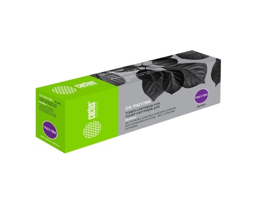 [расходные материалы] Картридж лазерный Cactus CS-TN217BK черный (3000стр.) для Brother HL3230/DCP3550/MFC3770