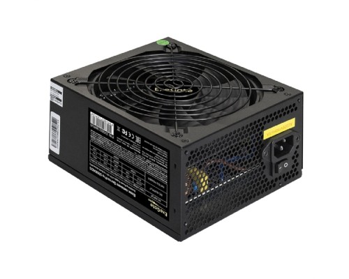 [Блок питания] Exegate EX292210RUS Серверный БП 600W ExeGate ServerPRO-600RADS (ATX, for 3U+ cases, APFC, КПД 80% (80 PLUS), 14cm fan, 24pin, (4+4)pin, PCIe, 5xSATA, 4xIDE, FDD, Cable Management, black)