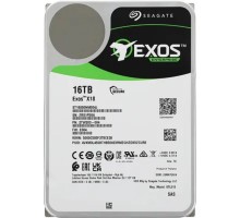 16TB Seagate Exos X18 (ST16000NM004J) {SAS 12Gb/s, 7200 rpm, 256mb buffer, 3.5