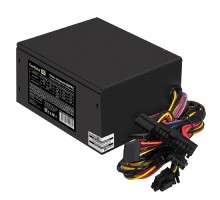 Exegate EX292174RUS Блок питания 400W ExeGate 400PPX (ATX, APFC, КПД 80% (80 PLUS), 14cm fan, 24pin, (4+4)pin, PCIe, 5xSATA, 4xIDE, FDD, RTL, black)