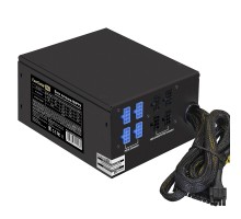Exegate EX292174RUS-S Блок питания 400W ExeGate 400PPX (ATX, SC, APFC, КПД 80% (80 PLUS), 14cm fan, 24pin, (4+4)pin, PCIe, 5xSATA, 4xIDE, FDD, RTL, black, кабель 220V с защитой от выдергивания)