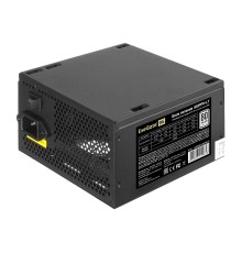 Exegate EX292150RUS-S Блок питания 450W ExeGate 80 PLUS® 450PPH-LT (ATX, APFC, КПД 82% (80 PLUS), 12cm fan, 24pin, (4+4)pin, PCIe, 5xSATA, 3xIDE, RTL, black, кабель 220V с защитой от выдергивания)