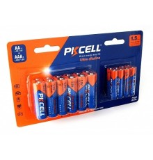 PKCELL LR6(12)+LR03(8) (8 шт + 12 шт в уп-ке)