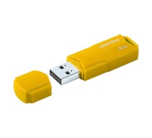 Smartbuy USB Drive 4GB CLUE Yellow (SB4GBCLU-Y) 