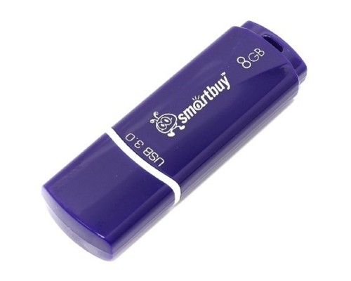 [Носитель информации] Smartbuy USB Drive 8GB Crown Blue (SB8GBCRW-Bl) 