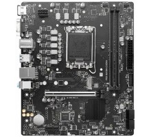 MSI PRO H610M-E DDR4 {H610, LGA1700, 2 DDR4, 1 PCI-Ex16, 1 PCI-Ex1, 1 M.2, 4 SATA3.0, 4 USB3.2Gen1, 8 USB 2.0}