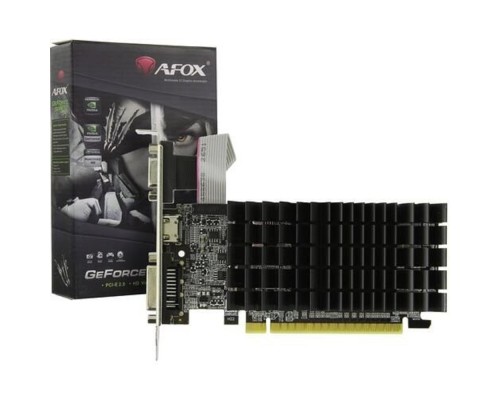 [Видеокарта] Видеокарта AFOX G210 LP 1GB DDR3 64-bit  VGA/DVI/HDMI PASSIVE LP (AF210-1024D3L5-V2) RTL