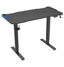 Стол Cactus CS-ED-GBK столешница МДФ карбон каркас черный