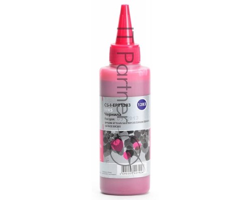 Чернила Cactus CS-I-EPT1283 пурпурный (100мл) Epson Stylus S22/SX125/SX420/SX425; Office BX305
