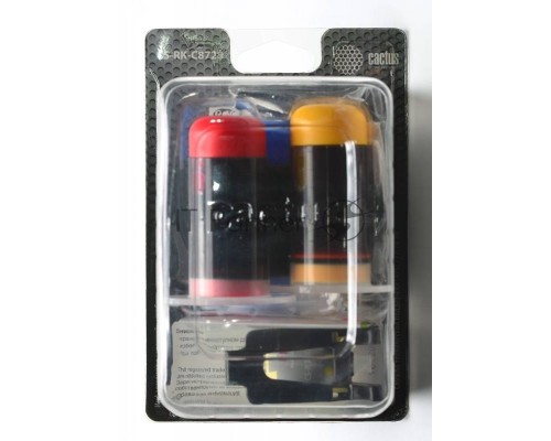 Заправочный набор Cactus CS-RK-C8728 цветной (3x30мл) HP DeskJet 3320/3325/3420/3425/3520/3535/3550