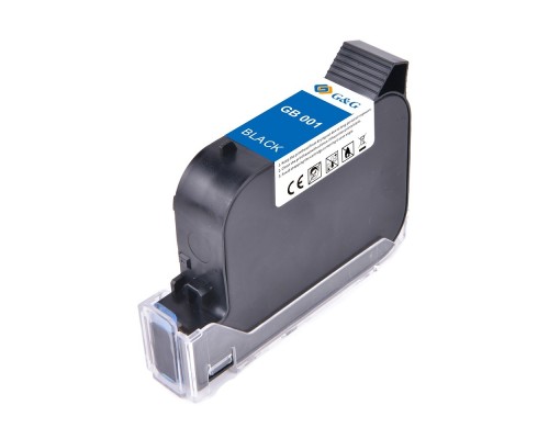 [Расходные материалы] Картридж струйный G&G GB-001BK черный (42мл) для G&G GG-HH1001