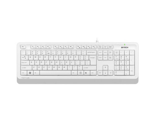 [Мышь] Клавиатура A4Tech Fstyler FK10, белый/серый, USB