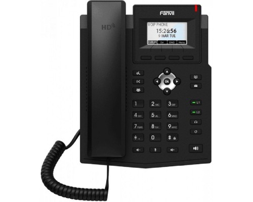 [VoIP-телефон] Fanvil X3S Lite черный SIP телефон