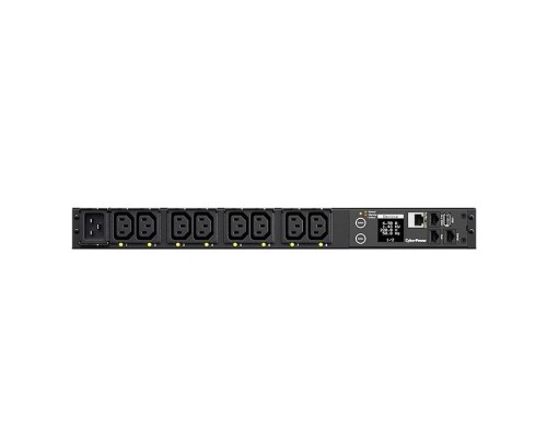 [Дополнительное оборудование CyberPower] CyberPower PDU41005 (PDU20SWHVIEC8FNET) PDU 1U type, 16Amp,SNMP, plug IEC 320 C20, (8) IEC 320 C13