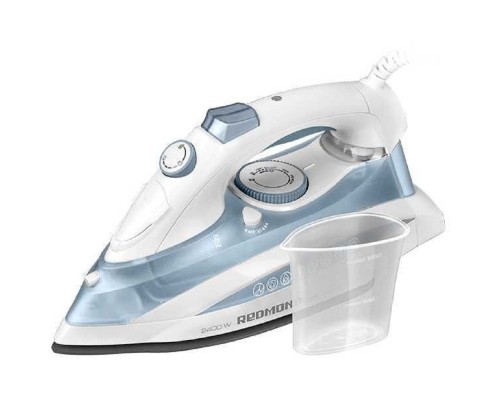 [Утюг] REDMOND RI-C263 Утюг, 2400Вт, 170г, белый/голубой