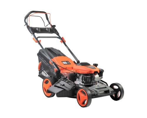 [Газонокосилка] PATRIOT PT 55LS Газонокосилка бензиновая [512109055] { 173сс, 4 л.с., 51 см, 65 л. трав., метал. дека, привод на колеса, вариатор }