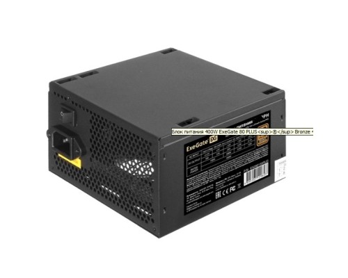 [Блок питания] Exegate EX292157RUS-OEM Блок питания 1000W ExeGate 80 PLUS® Bronze 1000PPH-OEM (ATX, APFC, КПД 89% (80 PLUS Bronze), 12cm fan, 24pin, (4+4)pin, PCIe, 5xSATA, 3xIDE, black, RTL)