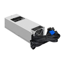 Exegate EX292188RUS Серверный БП 1000W ExeGate ServerPRO-2U-1000ADS (2U, APFC, КПД 87% (80 PLUS Silver), 6cm ball bearing fan, 24pin, 2x(4+4)pin, 2x8pin, 6xSATA, 6xIDE)