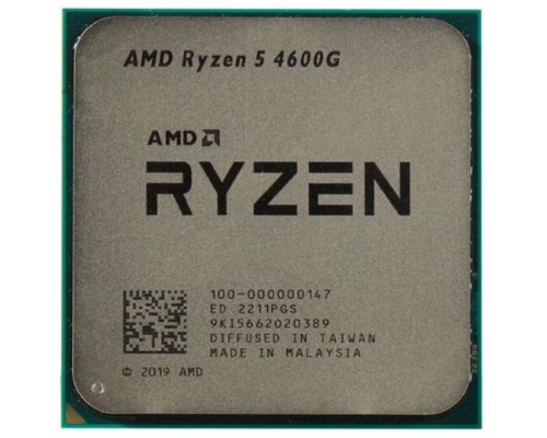 [Процессор] CPU AMD Ryzen 5 4600G OEM (100-000000147) {3,70GHz, Turbo 4,20GHz, Vega 7 AM4}