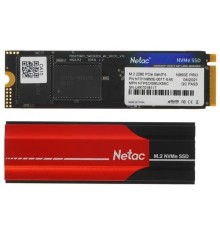 Накопитель SSD Netac PCI-E 3.0 1Tb NT01N950E-001T-E4X N950E Pro M.2 2280