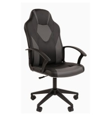 Кресло   Стандарт СТ-17 Гейм Россия экопремиум черн/серый (7104022)