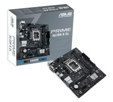 ASUS PRIME H610M-R D4-SI (Socket 1700, mATX, 2xDDR4(64GB), VGA/DVI-D/HDMI 2.1, 1xPCIe 4.0x16/1xPCIe 3.0, 1xLAN, 4xSATA 6Gb/s, 1xM.2, 2xUSB 3.2, 2xUSB 2.0, 2xPS/2)