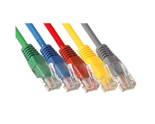 [Коммутационный шнур] Exegate EX286377RUS Патч-корд LSZH UTP-RJ45-RJ45-5e-0,5M-LSZH-GN, UTP, cat.5e, 0.5м, зеленый