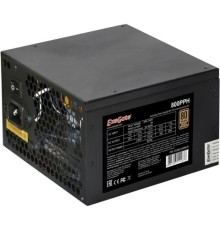 Exegate EX282156RUS-OEM-S Блок питания 800W ExeGate 80 PLUS® Bronze 800PPH-OEM (ATX, APFC, SC, КПД 89% (80 PLUS Bronze), 12cm fan, 24pin, 2x(4+4)pin, 4xPCI-E, 8xSATA, 4xIDE, Box, black, кабель 220V с 