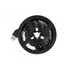 Rexant 141-382 LED лента с USB коннектором 5 В, 8 мм, IP65, SMD 2835, 60 LED/m, ЖЕЛТЫЙ 