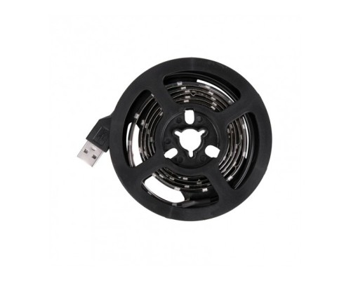 [Светодиодная лента] Rexant 141-382 LED лента с USB коннектором 5 В, 8 мм, IP65, SMD 2835, 60 LED/m, ЖЕЛТЫЙ 