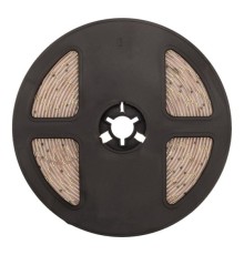 Rexant 141-356  LED лента 12В, 8мм, IP65, SMD 2835, 60 LED/m, 12V, ТЕПЛЫЙ БЕЛЫЙ (3000 K) (катушка 5 метров)