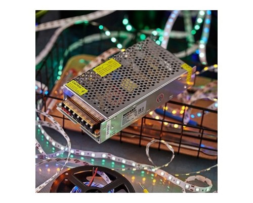 [Светодиодная лента] Rexant (201-150-1) Источник питания 24V, 150W с разъёмами под винт, без влагозащиты (IP23)