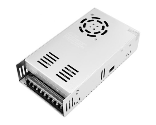 [Светодиодная лента] Rexant 200-400-1 Источник питания Slim 12V, 400W с разъёмами под винт, без влагозащиты (IP23)  